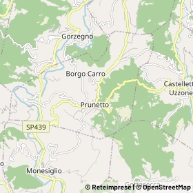 Mappa Prunetto
