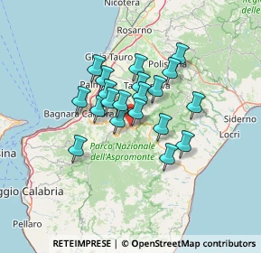 Mappa Via Nazionale, 89056 Santa Cristina D'aspromonte RC, Italia (10.7735)