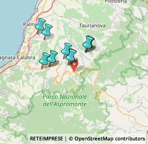 Mappa Via Nazionale, 89056 Santa Cristina D'aspromonte RC, Italia (5.95182)