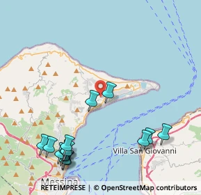 Mappa Torrente Sant' Agata del Faro, 98167 Messina ME, Italia (5.84643)