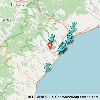 Mappa Contrada Merici, 89040 Gerace RC, Italia (6.125)