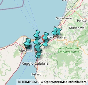 Mappa Largo Tripi Superiore, 89058 Scilla RC, Italia (10.343)