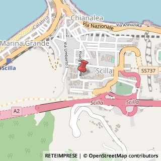 Mappa Via Roma, 65, 89058 Scilla, Reggio di Calabria (Calabria)