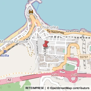 Mappa Via Roma, 48, 89058 Scilla, Reggio di Calabria (Calabria)