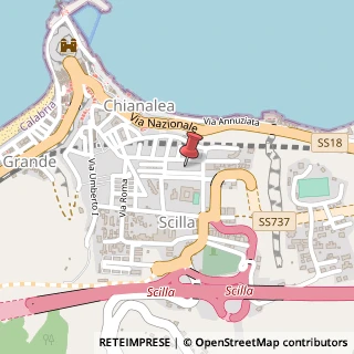 Mappa Via Libertà, 56, 89058 Scilla, Reggio di Calabria (Calabria)