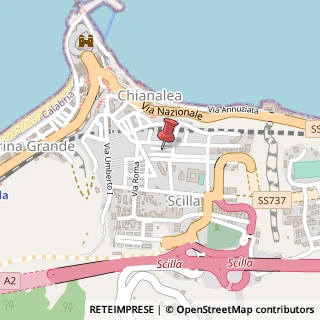 Mappa Via Libertà, 28, 89058 Scilla, Reggio di Calabria (Calabria)