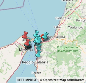 Mappa Via Cristoforo Colombo, 89058 Scilla RC, Italia (11.0355)