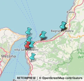 Mappa Via Cristoforo Colombo, 89058 Scilla RC, Italia (6.82286)