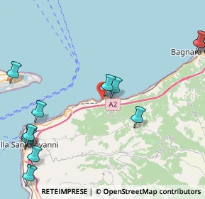 Mappa Via Cristoforo Colombo, 89058 Scilla RC, Italia (6.46917)