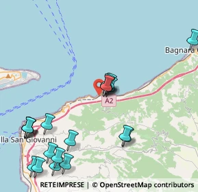 Mappa Via Cristoforo Colombo, 89058 Scilla RC, Italia (5.601)