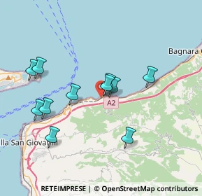 Mappa Via Cristoforo Colombo, 89058 Scilla RC, Italia (3.89818)