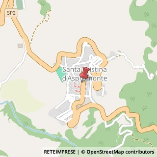 Mappa Corso Umberto I, 42, 89056 Santa Cristina D'aspromonte RC, Italia, 89056 Santa Cristina d'Aspromonte, Reggio di Calabria (Calabria)