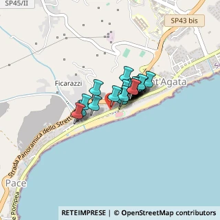 Mappa Villaggio S.Agata, 98100 Messina ME, Italia (0.244)