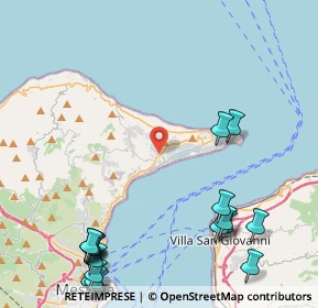 Mappa Viale Ferdinando Stagno d'Alcontres, 98158 Messina ME, Italia (7.0515)