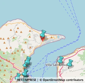 Mappa Viale Ferdinando Stagno d'Alcontres, 98158 Messina ME, Italia (7.19)