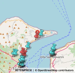 Mappa Viale Ferdinando Stagno d'Alcontres, 98158 Messina ME, Italia (6.1785)