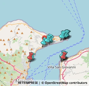 Mappa Viale Ferdinando Stagno d'Alcontres, 98158 Messina ME, Italia (3.5095)