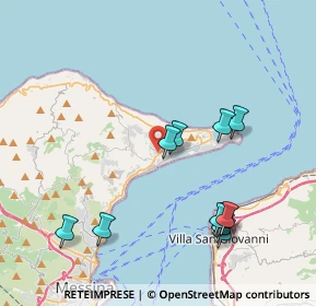 Mappa Viale Ferdinando Stagno d'Alcontres, 98158 Messina ME, Italia (4.68364)