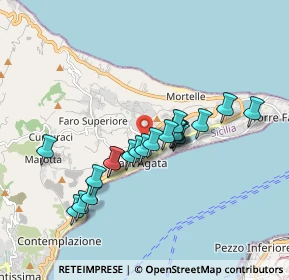 Mappa Viale Ferdinando Stagno d'Alcontres, 98158 Messina ME, Italia (1.6745)