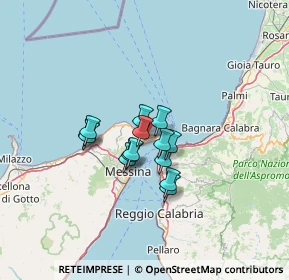 Mappa Viale Ferdinando Stagno d'Alcontres, 98158 Messina ME, Italia (9.32714)