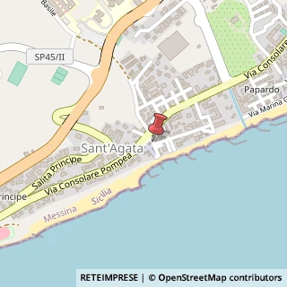 Mappa Via Pietro Caristi, 9, 98166 Messina, Messina (Sicilia)