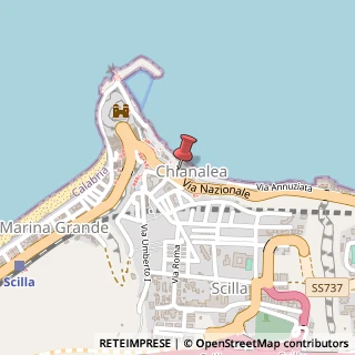 Mappa Via Prof.Giuseppe Zagari, 54, 89058 Scilla, Reggio di Calabria (Calabria)