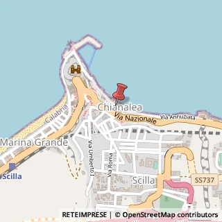 Mappa Via Grotte, 5, 89058 Scilla, Reggio di Calabria (Calabria)