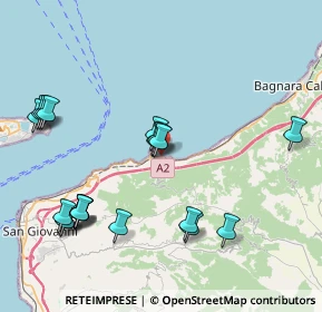 Mappa Via Annunziata, 89058 Scilla RC, Italia (5.116)