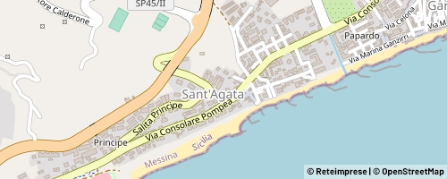 Mappa Messine
