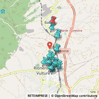 Mappa Via Fontana Maruggia, 85028 Rionero In Vulture PZ, Italia (0.8325)