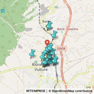 Mappa Via Fontana Maruggia, 85028 Rionero In Vulture PZ, Italia (0.7585)