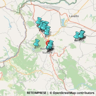 Mappa Via Fontana Maruggia, 85028 Rionero In Vulture PZ, Italia (6.673)