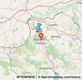 Mappa Via Fontana Maruggia, 85028 Rionero In Vulture PZ, Italia (67.04176)