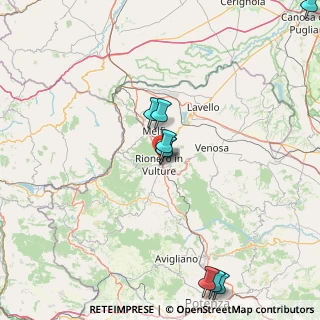 Mappa Via Fontana Maruggia, 85028 Rionero In Vulture PZ, Italia (23.13636)