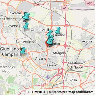 Mappa Via Napoli, 80027 Frattamaggiore NA, Italia (3.33364)