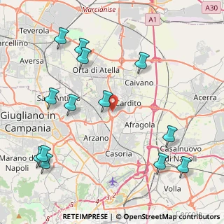 Mappa Via Napoli, 80027 Frattamaggiore NA, Italia (5.58308)
