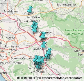 Mappa Via Ruggero Leoncavallo, 80035 Nola NA, Italia (7.8095)