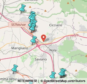Mappa 80035 Nola NA, Italia (5.87938)