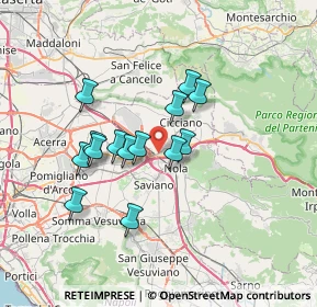 Mappa 80035 Nola NA, Italia (6.11214)