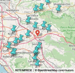 Mappa 80035 Nola NA, Italia (9.8075)