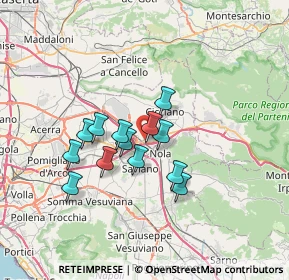 Mappa 80035 Nola NA, Italia (5.62692)