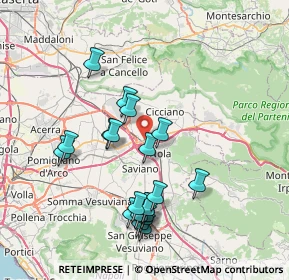 Mappa 80035 Nola NA, Italia (8.096)