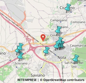 Mappa 80035 Nola NA, Italia (2.24583)