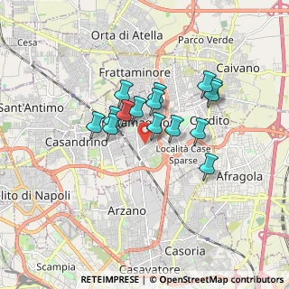 Mappa Via Padre Mario Vergara, 80141 Frattamaggiore NA, Italia (1.40933)