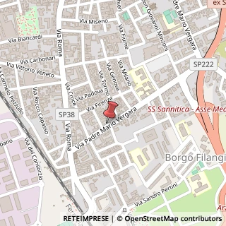Mappa Via Padre Vergara Mario, 52, 80027 Frattamaggiore, Napoli (Campania)