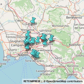 Mappa Via Ponte dei Cani, 80040 Poggiomarino NA, Italia (11.7815)