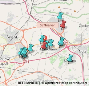 Mappa Via Ponte dei Cani, 80040 Poggiomarino NA, Italia (3.77313)