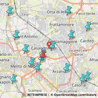 Mappa Via Giovanni Falcone, 80028 Grumo Nevano NA, Italia (2.88875)