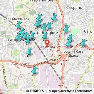 Mappa Via Venezia, 80027 Frattamaggiore NA, Italia (1.145)