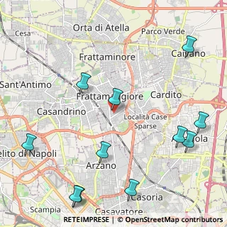 Mappa Via Venezia, 80027 Frattamaggiore NA, Italia (3.02909)